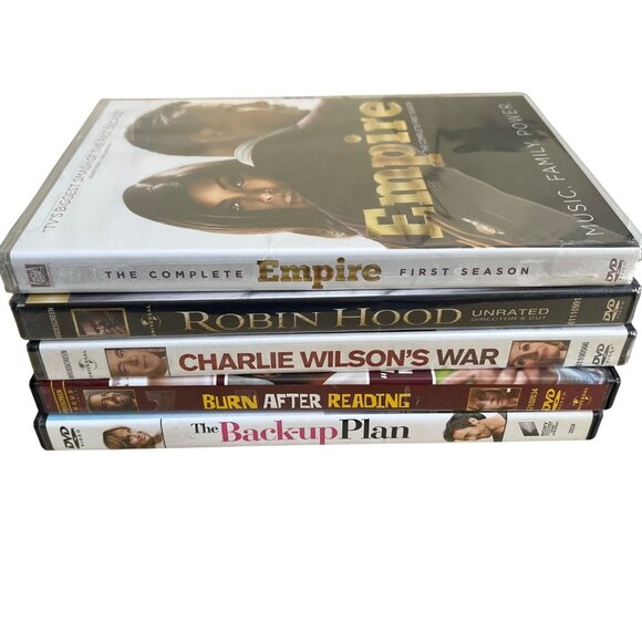 Set Of 5 DVD Movies/TV series Entertainment Lot ..Empire, Robin Hood... - Picture 1 of 2